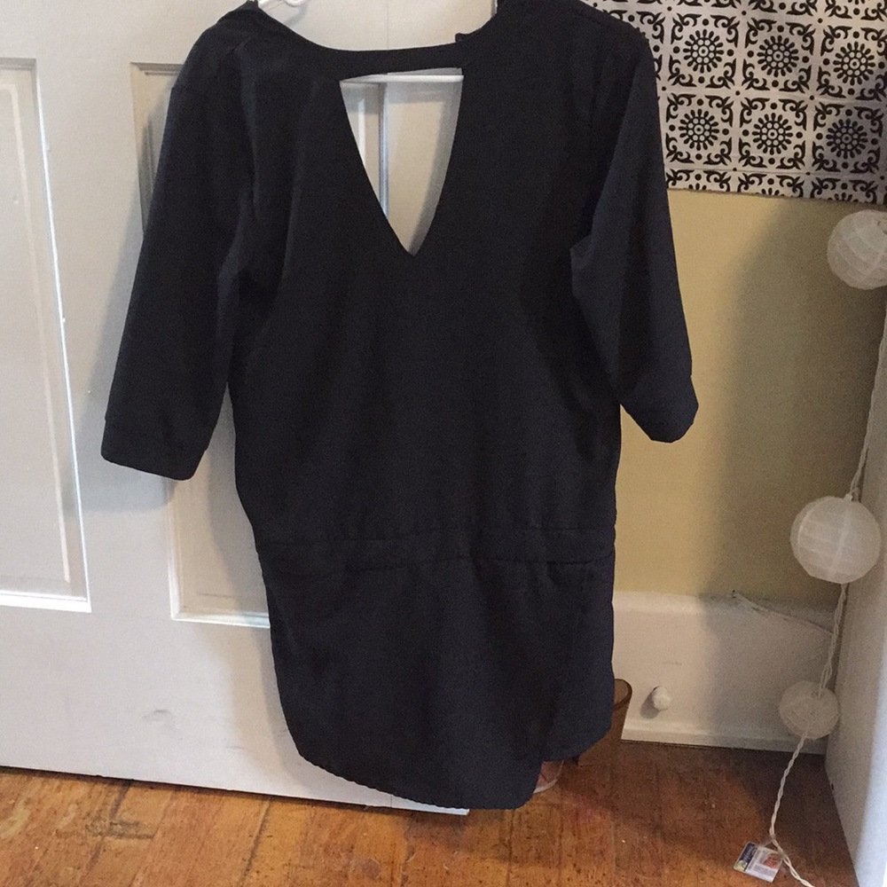 Black oversize shirt